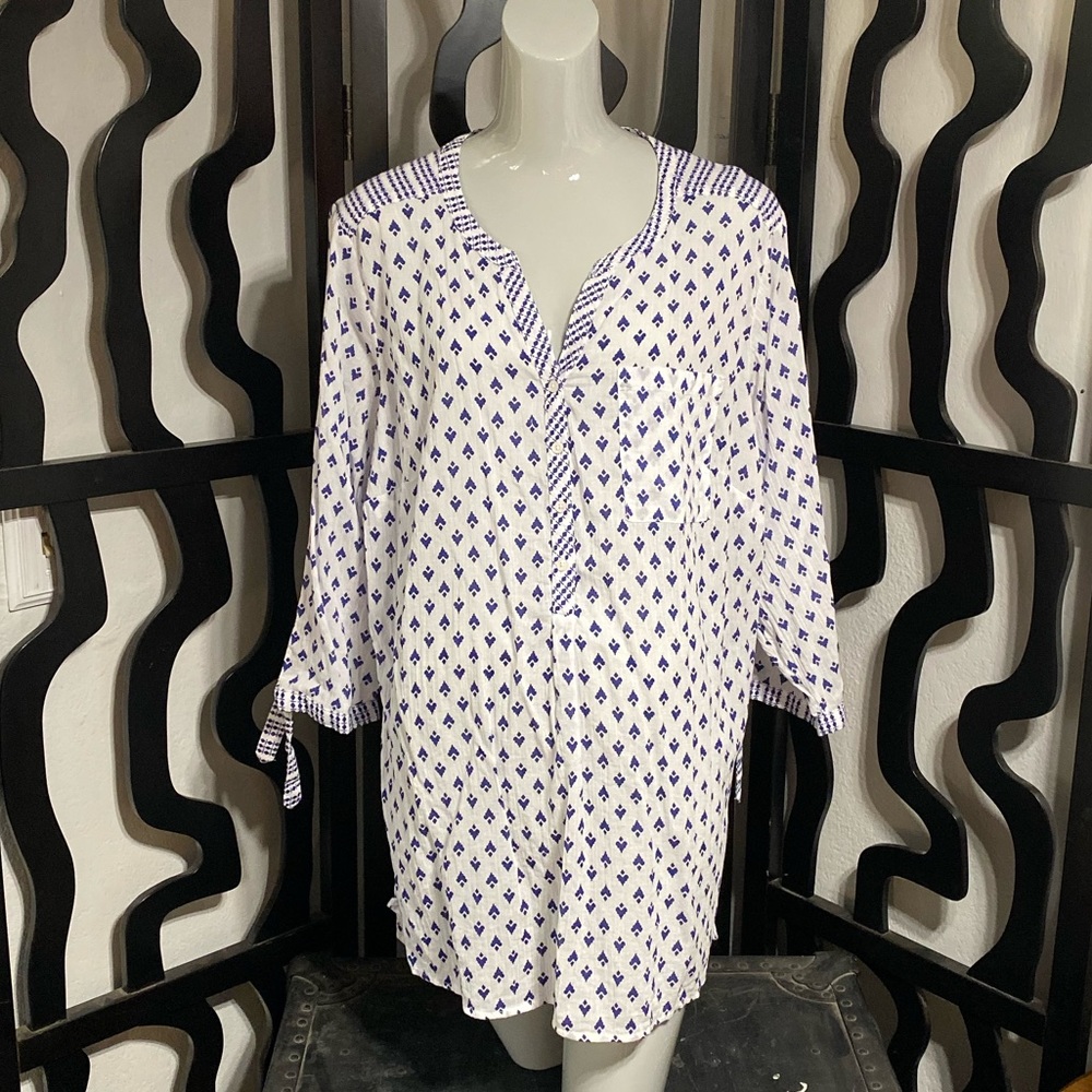 St. Johns Bay Long Sleeve Blouse